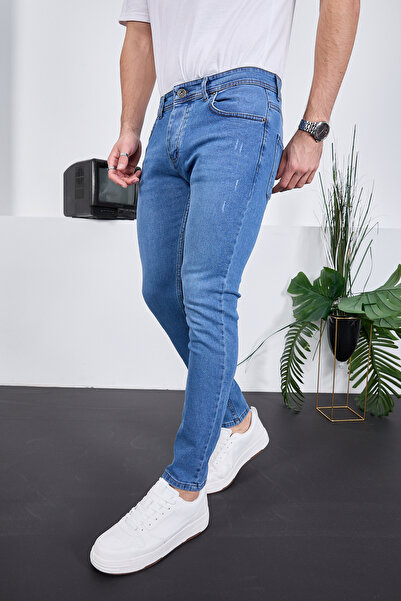 ENZİM JEANS Чоловічі джинси з лікрами, облягаючі, супервузькі