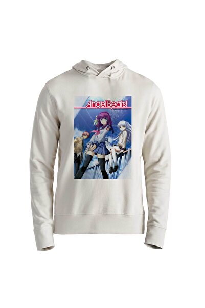 Alfa Tshirt Angel Beats Digital Printed Ecru Kids Sweatshirt