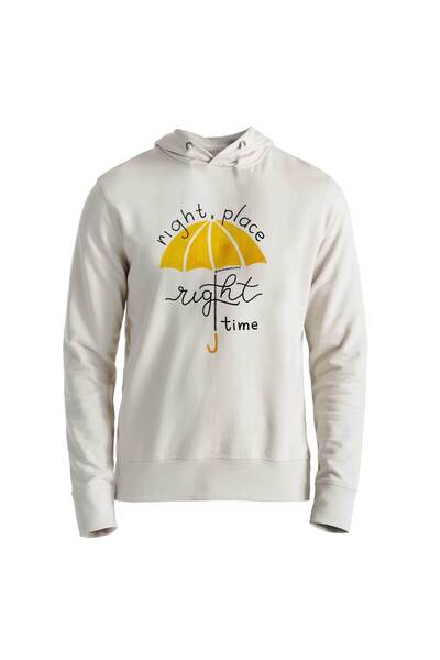 Alfa Tshirt How I Met Your Mother Picture Printed Ecru Kids Sweatshirt