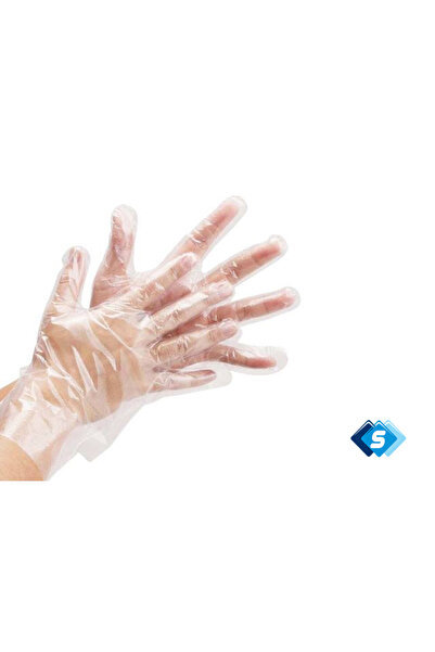 EKO Şeffaf Poşet Eldiven 10 Paket (1.000 ADET)
