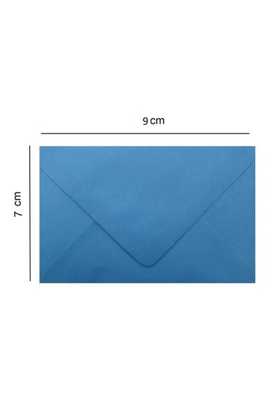 Pera İstanbul 50 Pieces Blue Colored Small Envelopes 7x9