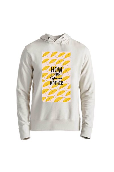 Alfa Tshirt How I Met Your Mother Digital Printed Ecru Kids Sweatshirt