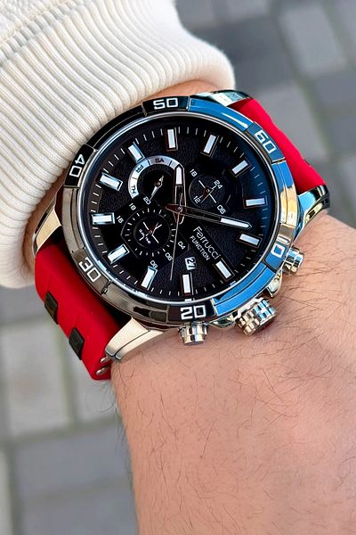 Ferrucci Function FCF.03303FS.04 Silicone Cord Men's Wristwatch