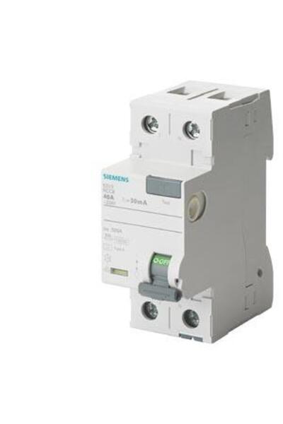 Siemens 5SV3314-6 2x40A 30MA Kaçak Akım Koruma Rölesi TİP-A