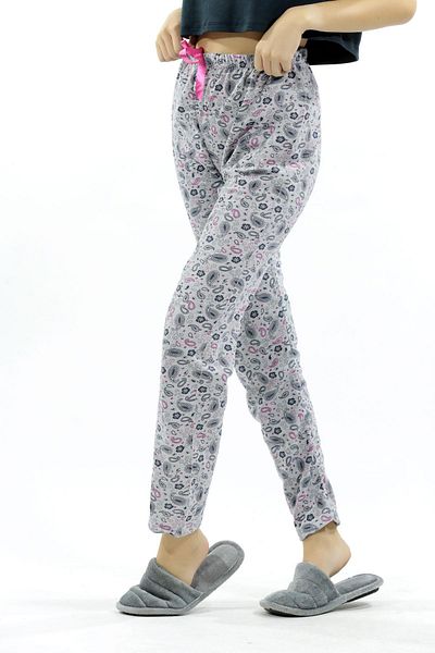 Penyelux Women's StyleFlow Patterned Cotton Comfortable Elastic Sweatpants