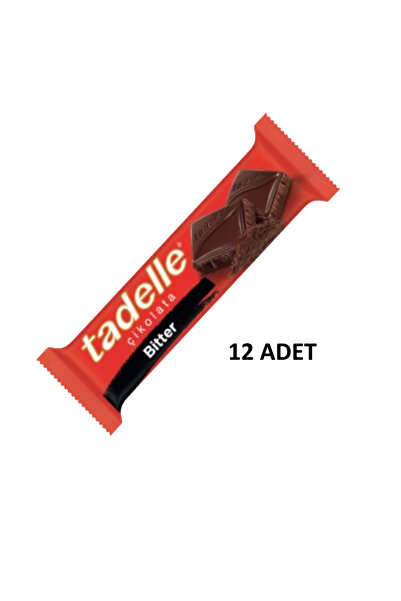 Tadelle Çikolata Bitter 30gr 12 adet