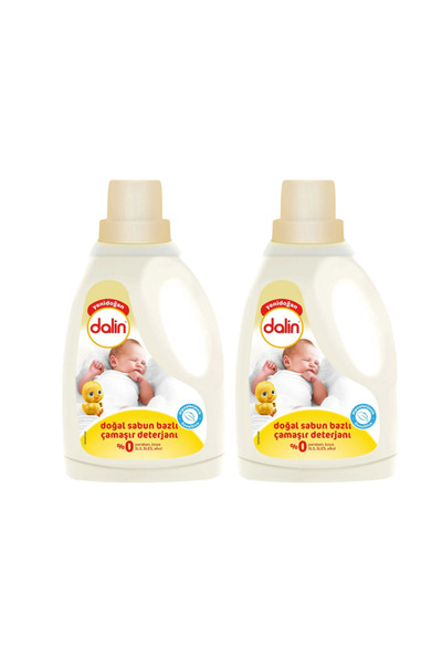 Dalin Sensitive Doğal Sabun Bazlı Sıvı Çamaşır Deterjanı 1500 Ml * 2 Adet