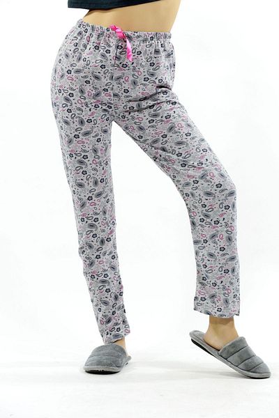 Penyelux Women's StyleFlow Patterned Cotton Comfortable Elastic Sweatpants