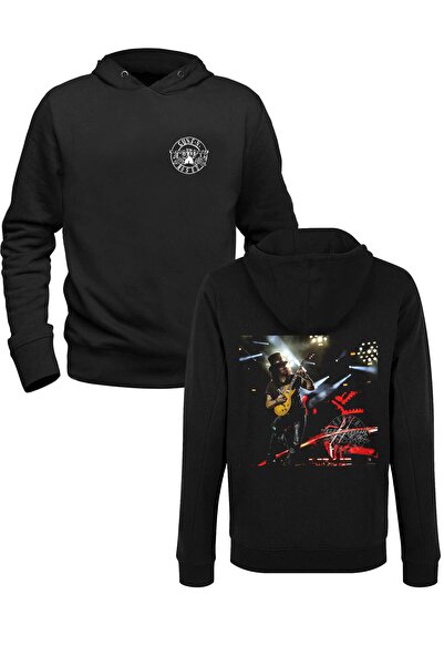 Alfa Tshirt Gun N Roses Digital Printed Black Front and Back Printed Children...
