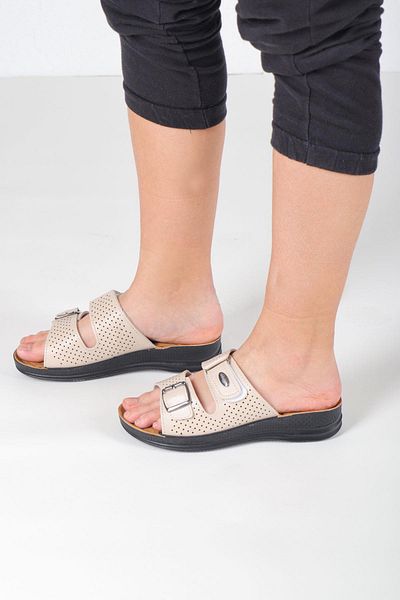 Ayakkabı Vakti Anatomical Soft Daily Women's Slippers Cft01