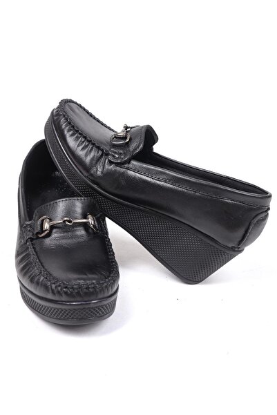 Ayakkabı Vakti Kancelarijske poslovne jednostavne cipele sa klinastom petom o...