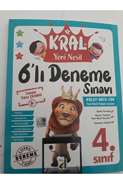 Damla Yayınları 4.SINIF 6 LI KRAL DENEME DAMLA YAYINLARI