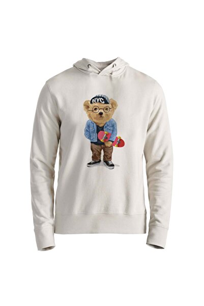 Alfa Tshirt Stay Cool Tedy Bear Ecru Kids Sweatshirt