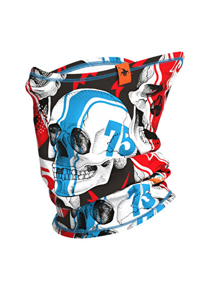 Maskara Extreme Boyunluk Maske, Baskılı Snowboard, Kayak, Motosiklet, Bisikle...