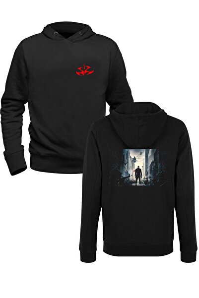 Alfa Tshirt Hitman Digital Printed Black Front Back Children's Printed Sweats...
