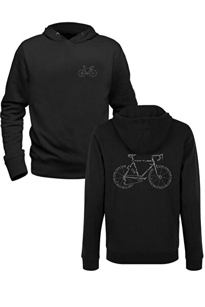 Alfa Tshirt Bicycle Design Printed Black Front and Back Printed Children's Sw...