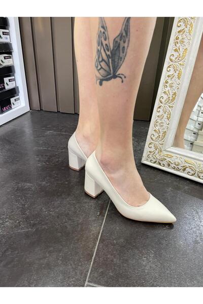 Abacca حذاء كلاسيكي بكعب سميك منخفض