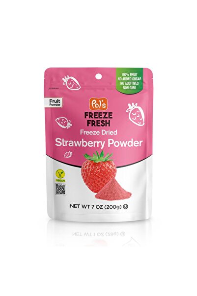 Pol's Freeze Fresh Çilek Tozu 200 g