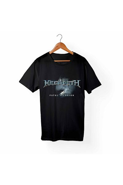 Alfa Tshirt Παιδικό μαύρο μπλουζάκι Megadeth