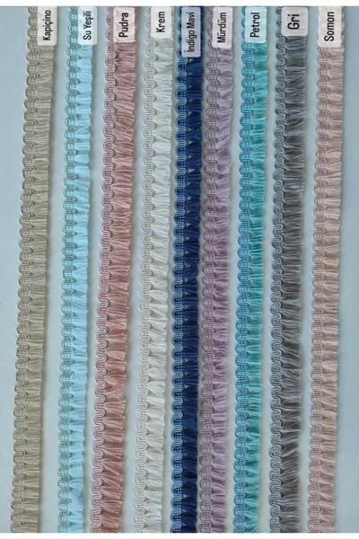 sarra 5 MT SU TAŞİ PÜSKÜLLÜ GÜPÜR - ALBASTRU INDIGO