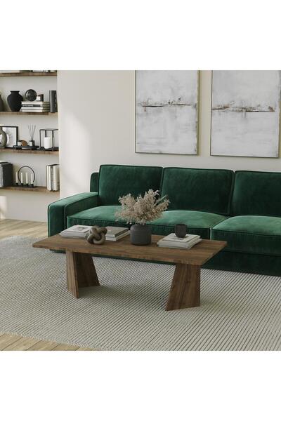 NEOstill - Duetto Sehpa / Ceviz Renk & 120x60 cm