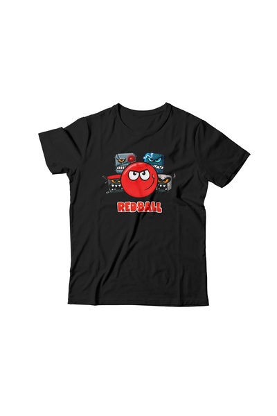 Alfa Tshirt Redball Çocuk Siyah Tişört