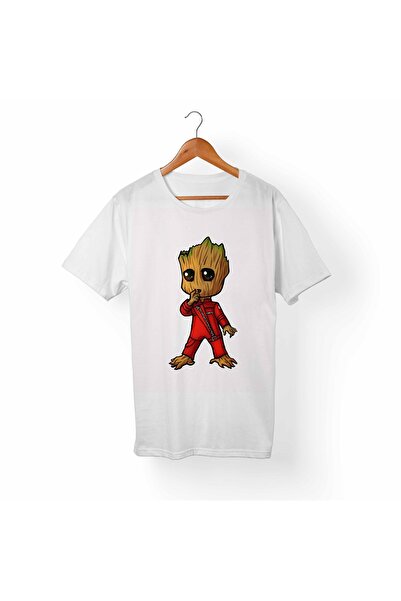 Alfa Tshirt تي شيرت أبيض للأطفال من I'm Groot