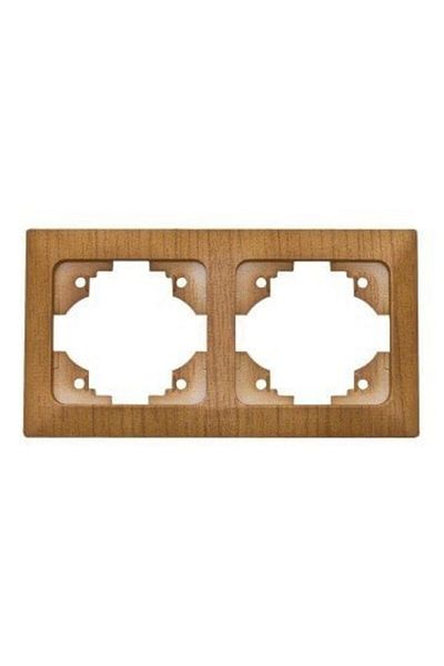 NEAD ARAS NE-AD Aras Walnut Horizontal Double Frame933116