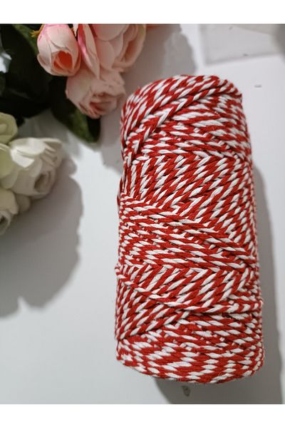 TREND Martenikça Rope Red- White 200gr