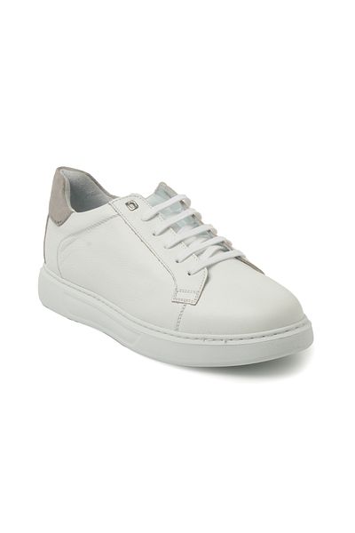 John May Tenis pentru bărbați (de zi cu zi) KA-C11744 John May Casual alb Macka-Stone Suede