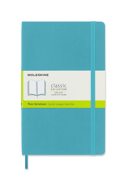Moleskine Classic Collection Notebook Large 13x21cm Soft Cover Unlined 240 Sheets