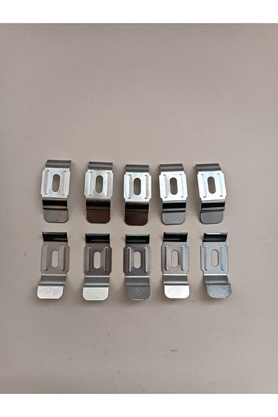 Numaca Stor Zebra - 3.5 cm Metal Portray, 10 Pieces Narrow Case Wall Mount