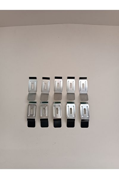 Numaca Roller Zebra Curtain Metal Foot Ceiling Wall Mount Covered Case 5 cm Metal Portray 10 Pieces
