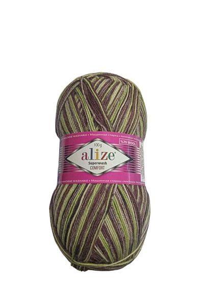 Alize Superwash Comfort Hand Knitting Thread (Pack of 5) - 7865
