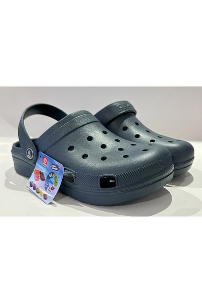 GEZER Navy Blue Unisex Μαλακό Πλαστικό - Κλειστές χειροπέδες Doctor Nurse Work Dormitory School Home and Street Παντόφλες