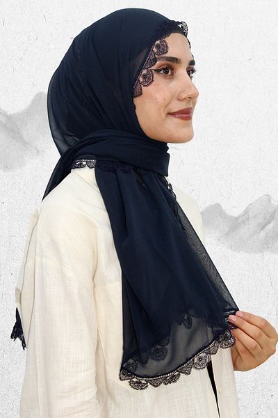 MODAESMELİ EŞ3042-9 Model Mevlüt Cover - Chiffon