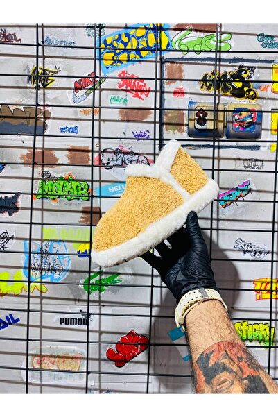 TrineBear Ultra Hafif Rahat Panduf Kadın Ev Botu Ev Ayakkabısı Sıcak Tutan Kı...