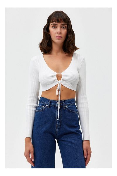 DRC trend Pantaloni de damă din lycra, albastru închis, cu talie super înaltă