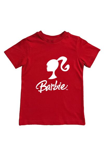 Barbie Children's Summer T-Shirt - Printed, Cotton Combed