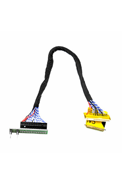 Alkatronik 30 / 40 Pin To Dıp8 Lcd Led Ekran Aparatı 2 In 1 Edid Kablo Notebo...
