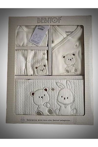 Bebitof Pompom Teddy Bear 10-Piece Hospital Exit