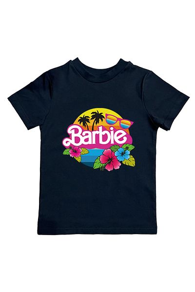 Barbie Tricou pentru copii de vară - imprimat, bumbac pieptănat