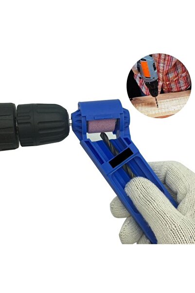 Genel Markalar Matkap Ucuna Takılan Matkap Ucu Bileme Keskinleştirme Aparatı