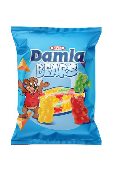 TAYAŞ 80g Gummy Bears with Gel Candy Drop - X12
