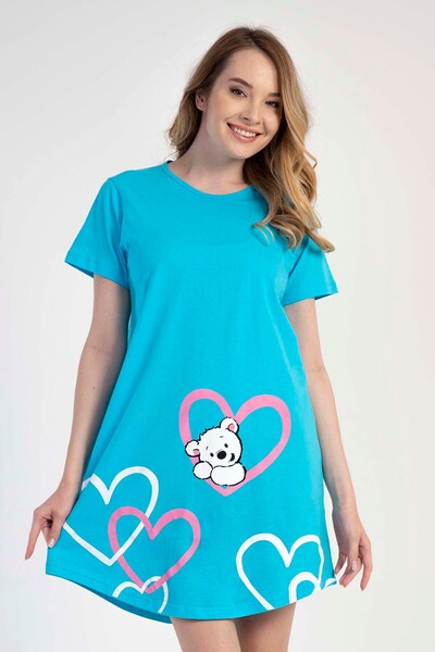 VİENETTA Pamuklu Kadın Kısa Kol Gecelik
, 304014