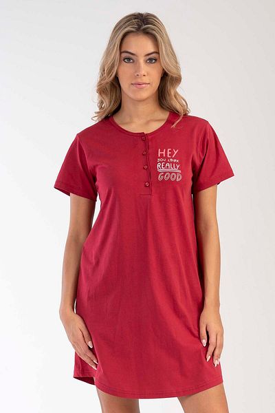 VİENETTA Cotton Women's Short Sleeve Nightgown
,212732