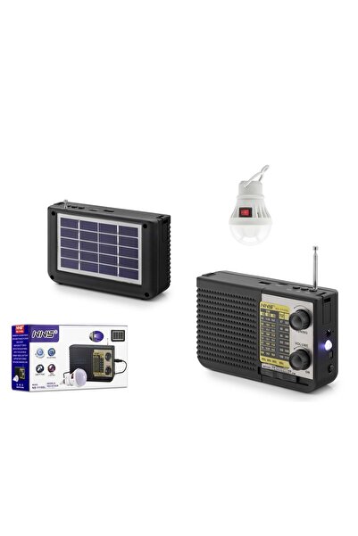 NNS Ns1110sl Nostalji Bt Speaker Solar 150*54*93mm