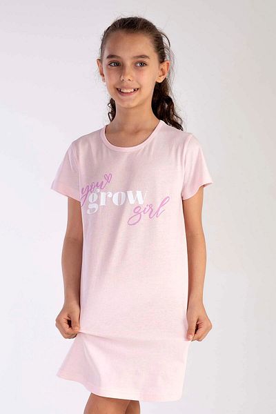 VİENETTA Cotton Girl's Short Sleeve Nightdress