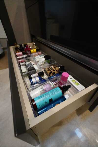 color house 11 Pieces Makeup Jewelry Office Drawer Organizer Organizer Modular