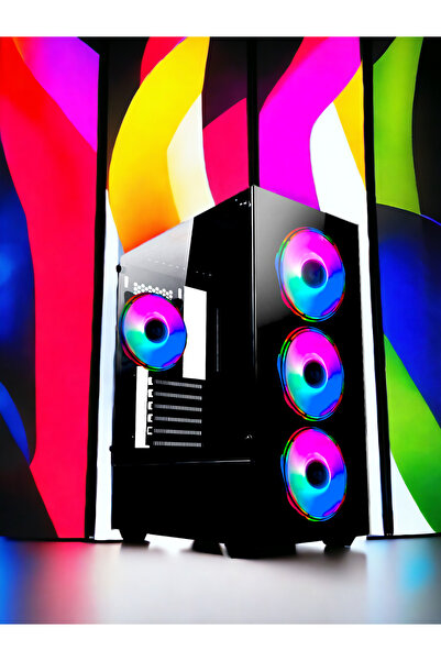RYZEN Oyuncu Bilgisayarı Kasası Gaming Pc Masaüstü I5 Rx 580 8 Gb Ekran Kartı...
